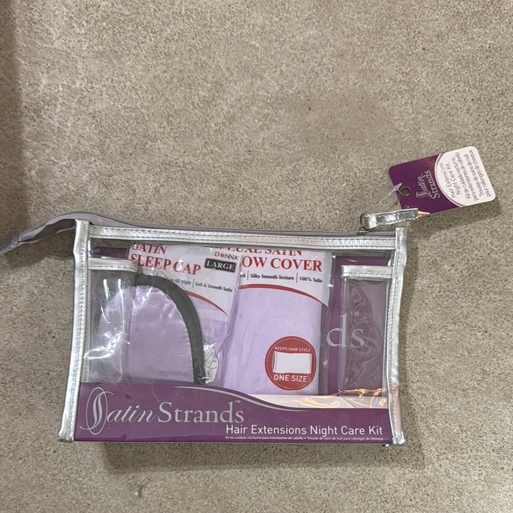 Satin Strands Hair Extensions Night Care Kit